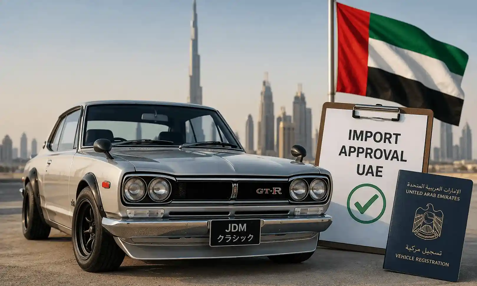  Import JDM & Right-Hand-Drive Classic Cars to UAE