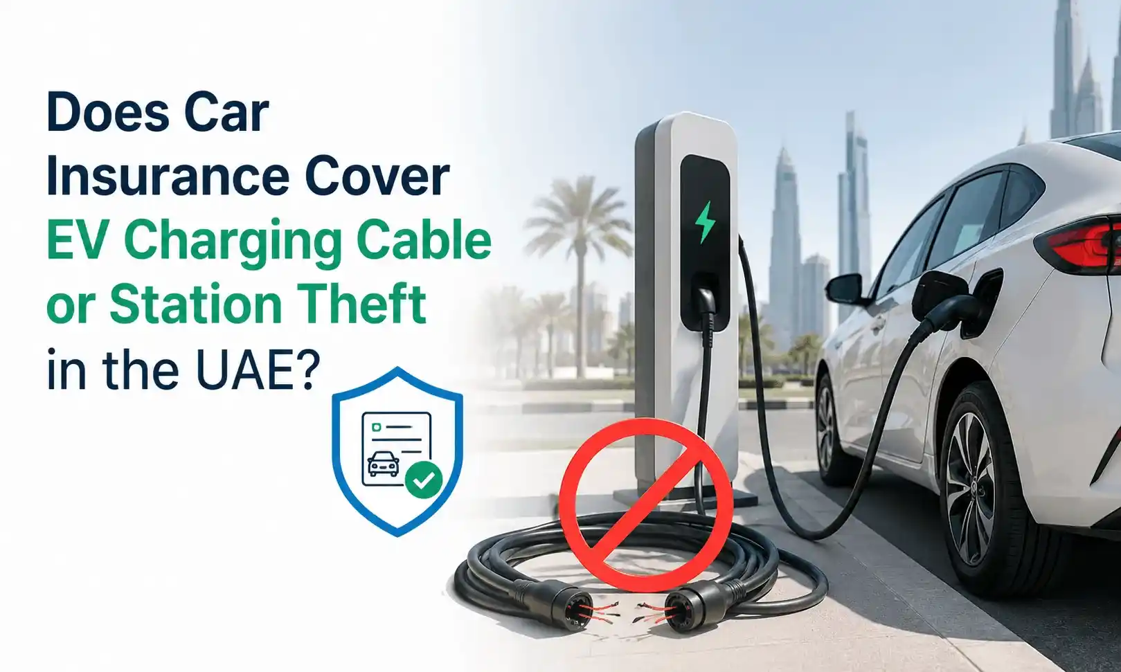 Does Car Insurance Cover EV Charger Theft in the UAE
