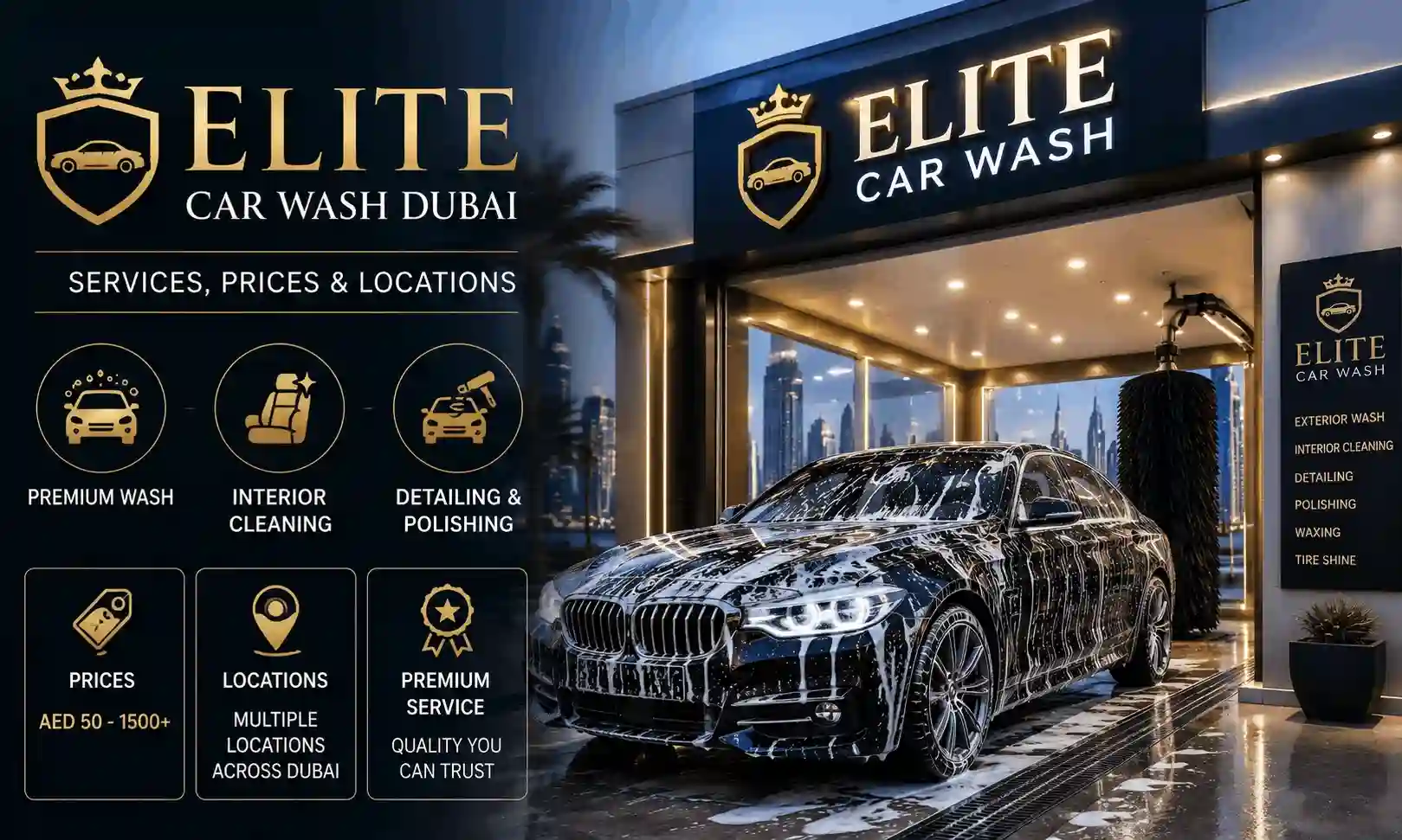 Elite Car Wash Dubai