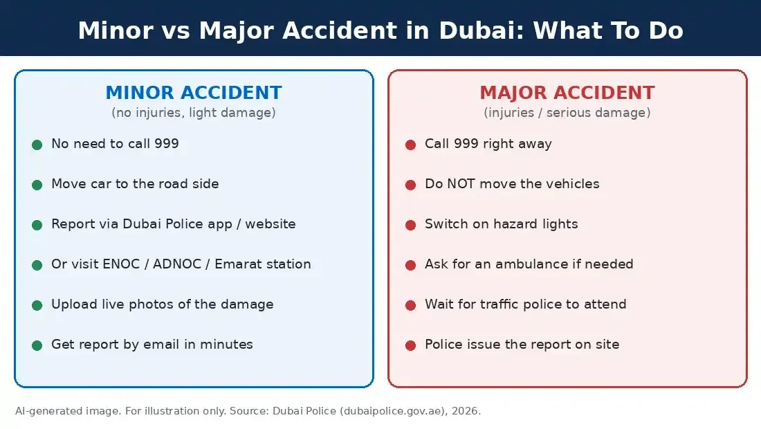 Minor Accident Or Major Accident: Which Process Applies