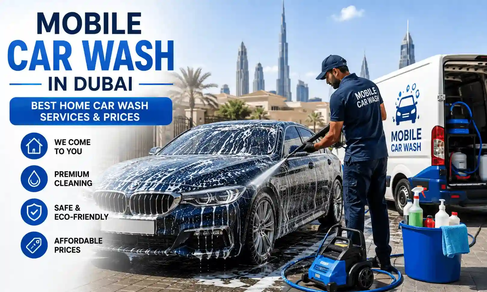 Mobile Car Wash in Dubai