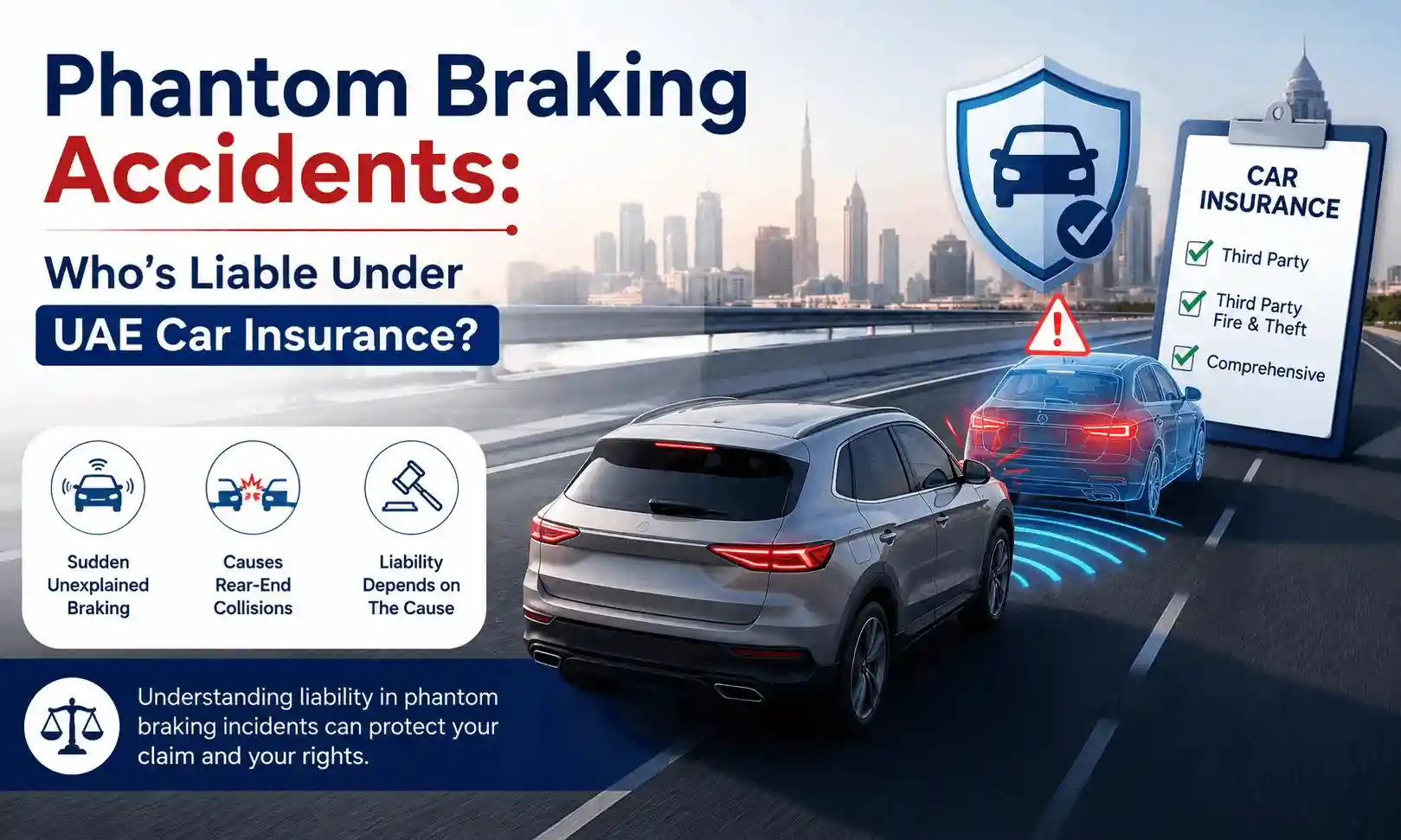 Phantom Braking Accidents in UAE