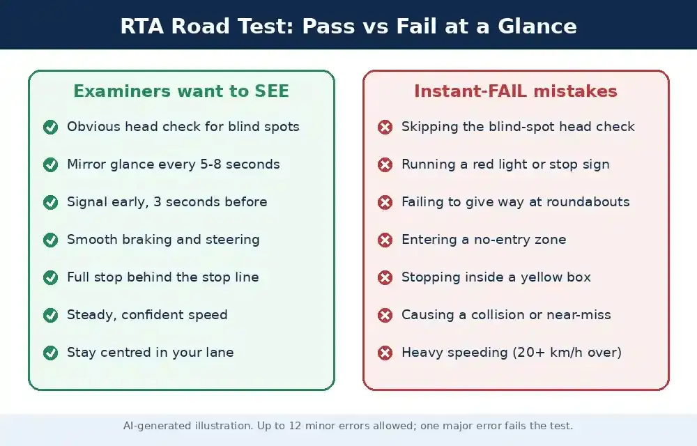 HRTA Road Test Checklist: What Do Examiners Check