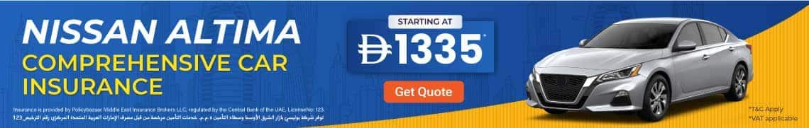 Nissan Altima Car Insurance Price
