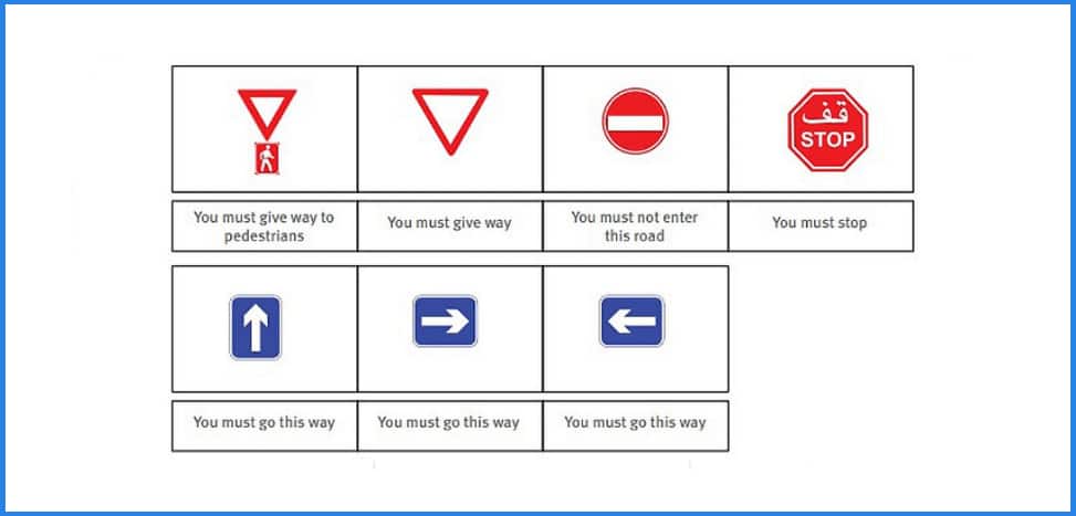 Control Signs
