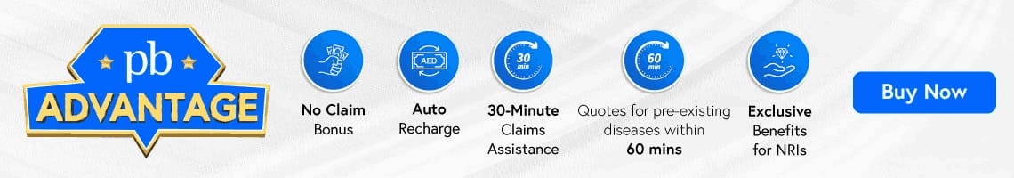 Health insurance offer banner