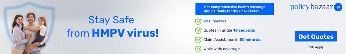 Health insurance offer banner