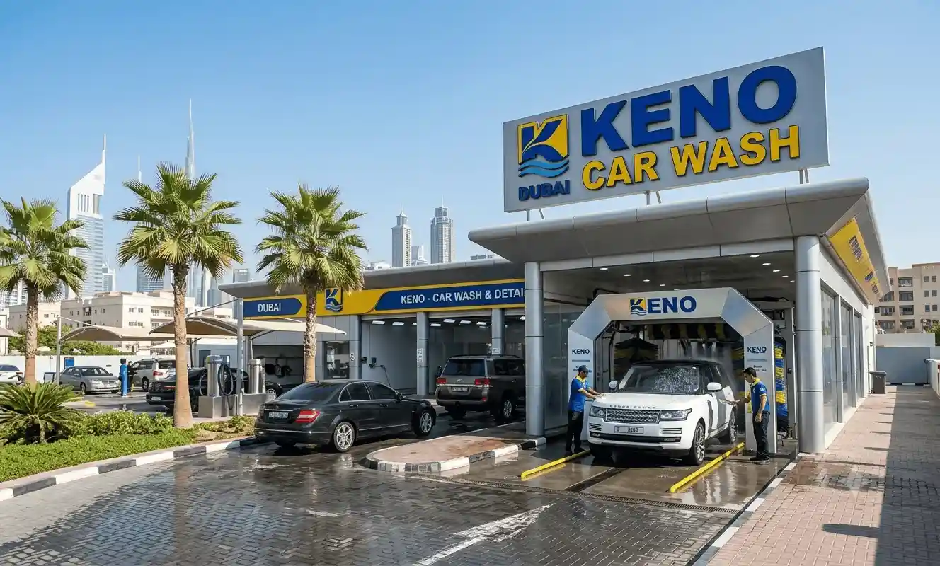 Keno Car Wash in Dubai