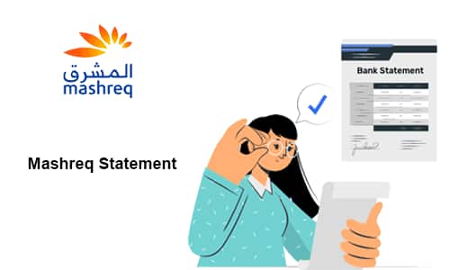 Mashreq Bank Statement