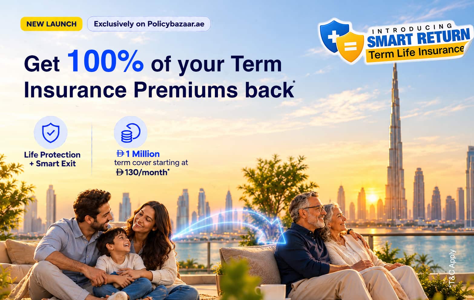 Smart Return Term Plan UAE
