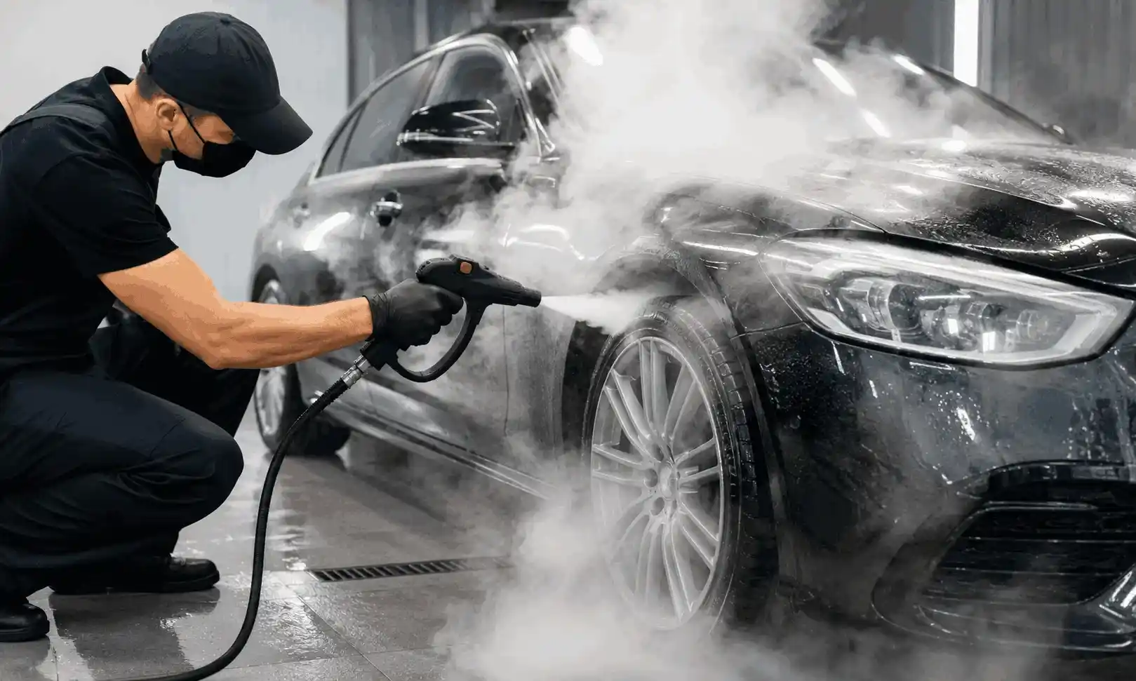 Steam Car Wash in Dubai