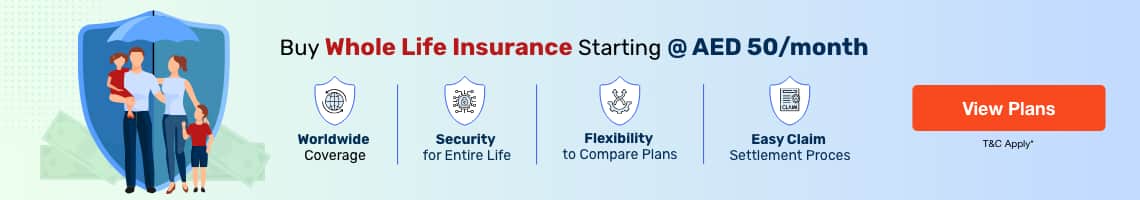 Whole Life Insurance banner