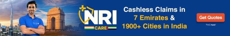 Health insurance offer banner